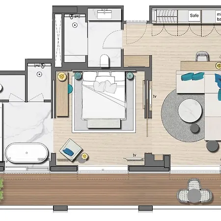 Отель Vathi Cove Luxury & - Adults Friendly 14 Хриси-Амудия